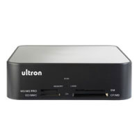 Ultron Gehuse 3,5  UHD-5700CU USB2.0+CardReader+USB Hub ALU schwarz (47294)